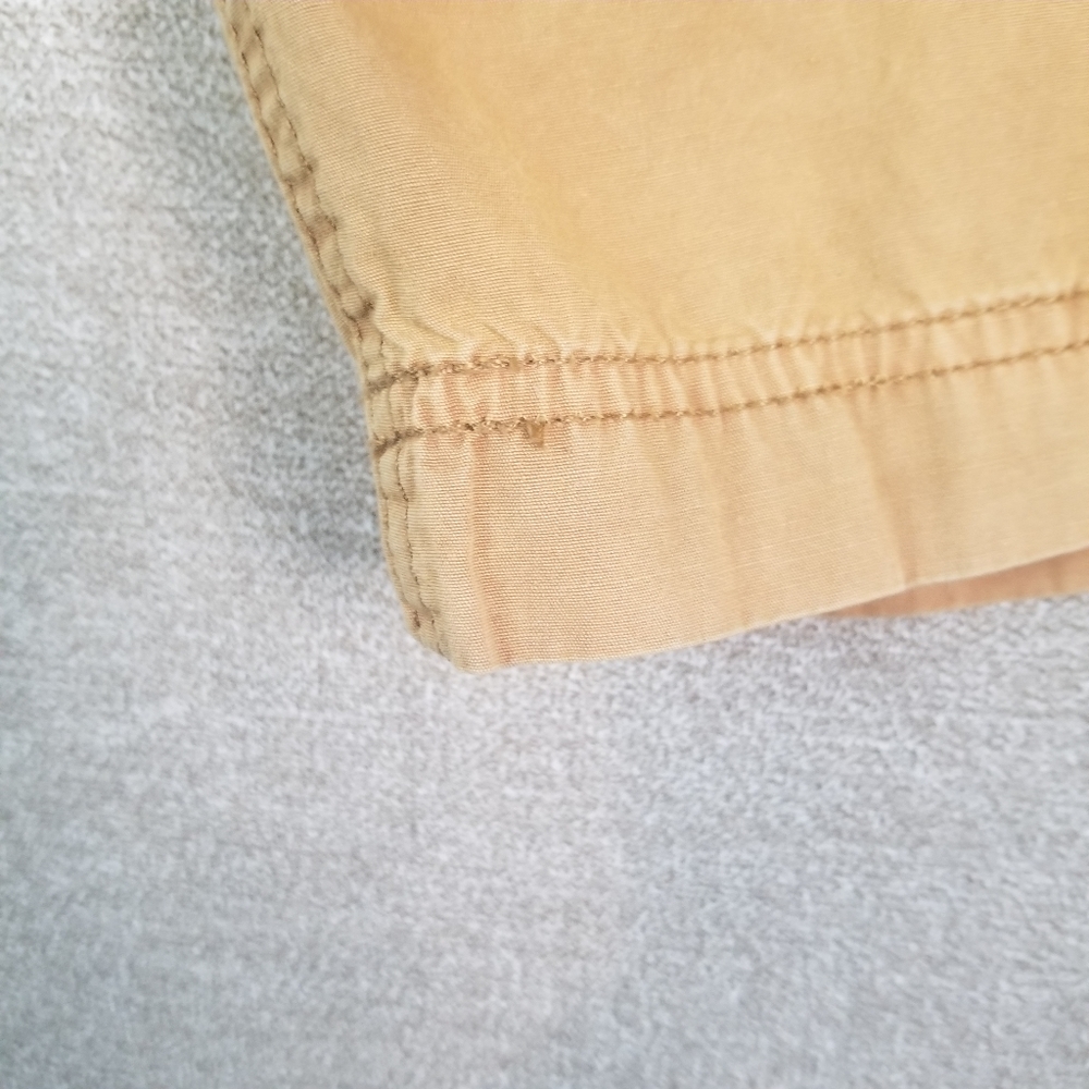 Carbon Men Sz 30 (30x13) Cargo Short Longer Length Khacki Thin Light School (764 - Picture 5 of 13